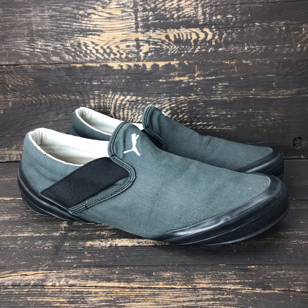 Puma Gray Barrelroll Sneaker Slip-On Men's Shoes 343655 03 Size 11